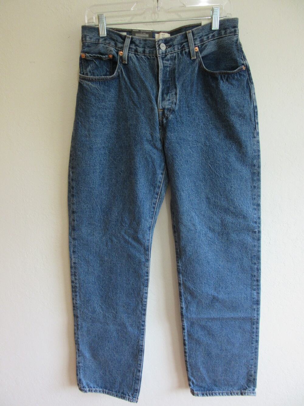 LEVIS 501 90's Mid-Rise Straight Leg Women's 28x32 Premium Denim Jeans-NWT-CA